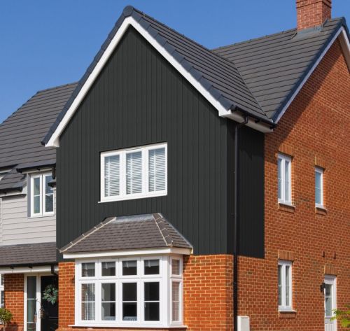 Exterior wall cladding installation