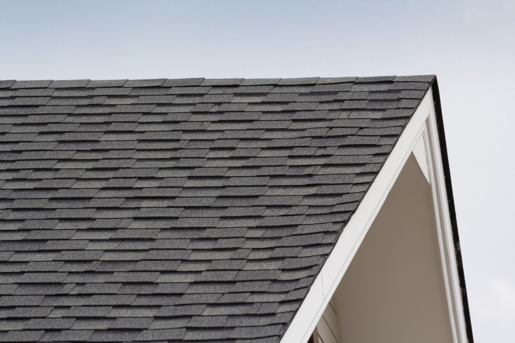 New tiled roof installation