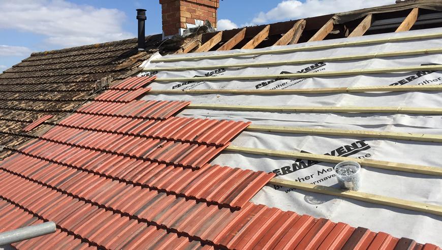 Emergency roof repair